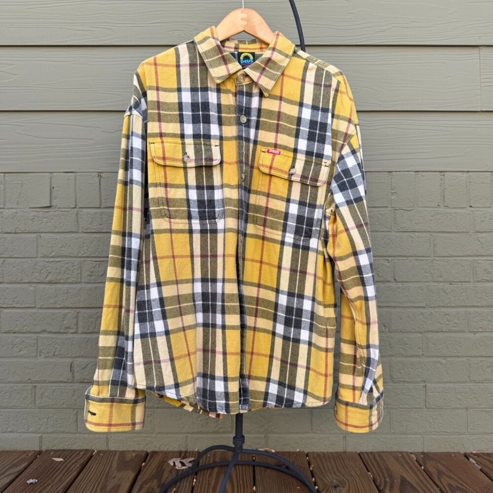 Deus Ex Machina Vacay Check Flannel